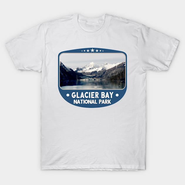 Glacier Bay National Park Juneau Southeast Alaska T-Shirt by DexterFreeman